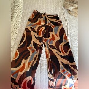 NWT Fun Silk Pants